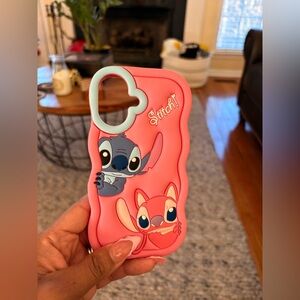 Source Unknown Pink Cartoon Character Phone Case